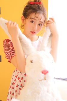 透明女仆服装开裆连体衣